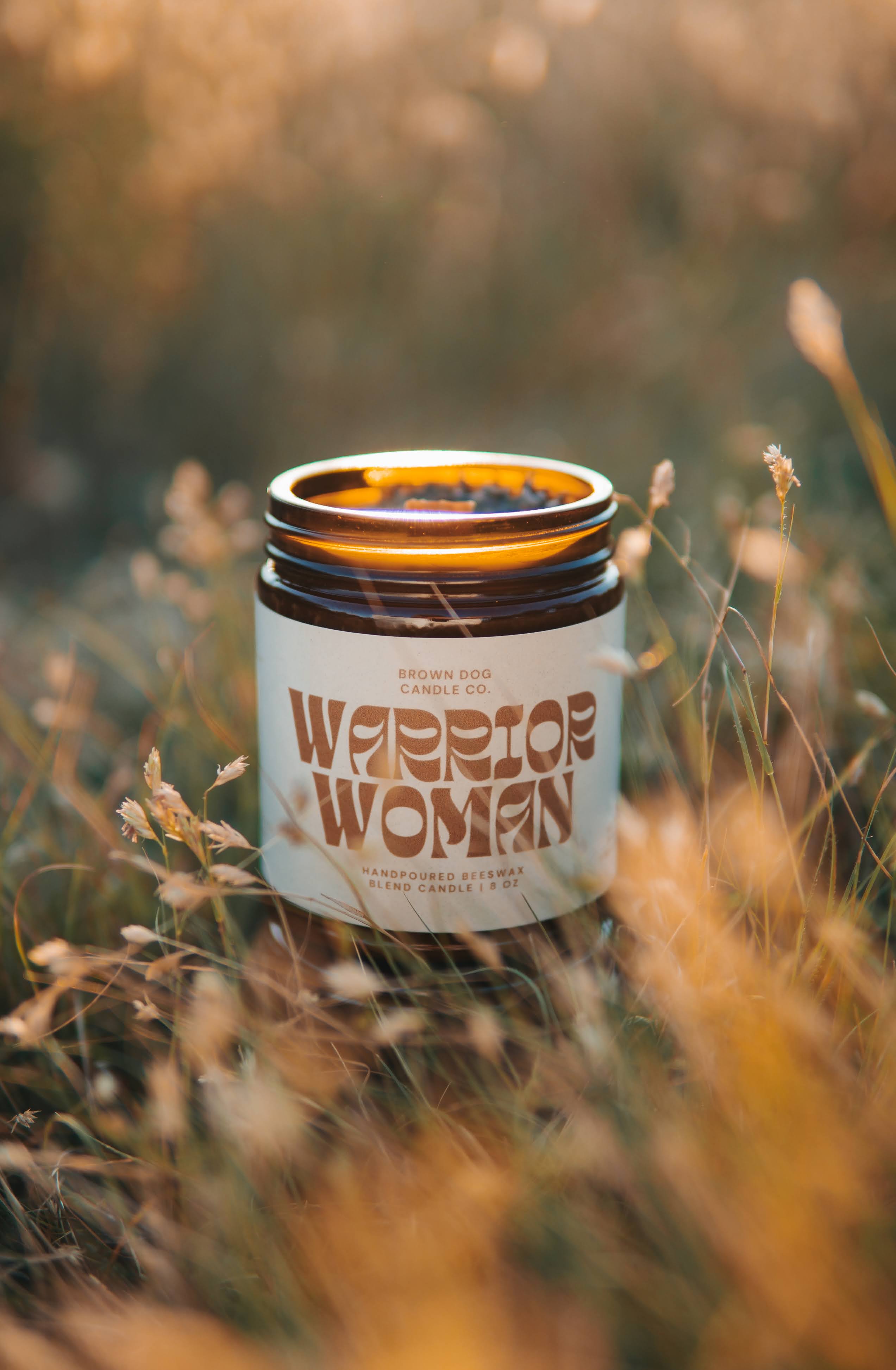 Warrior Woman Candle